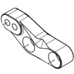 Pièce détachée LIGHTECH pour commande reculée