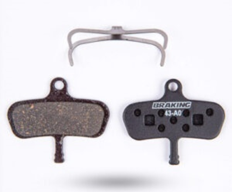 Plaquettes de frein vélo BRAKING organique