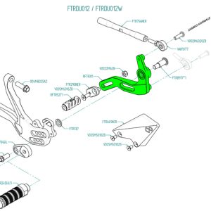 Ensemble de levier de vitesse LIGHTECH – FTRDU012 / FTRDU012W