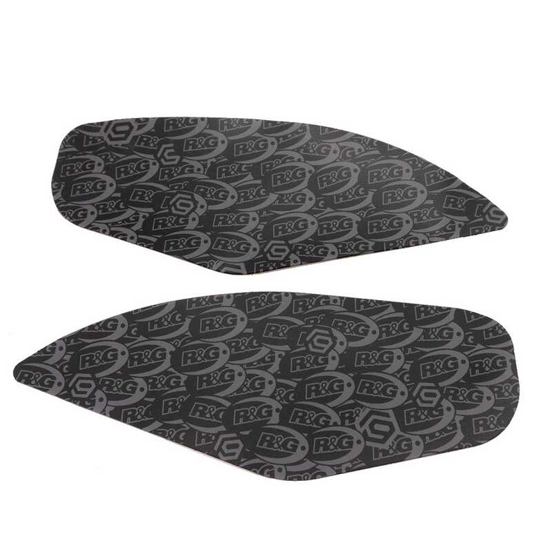 Kit grip de réservoir 2 pièces R&G RACING Race Grip – noir