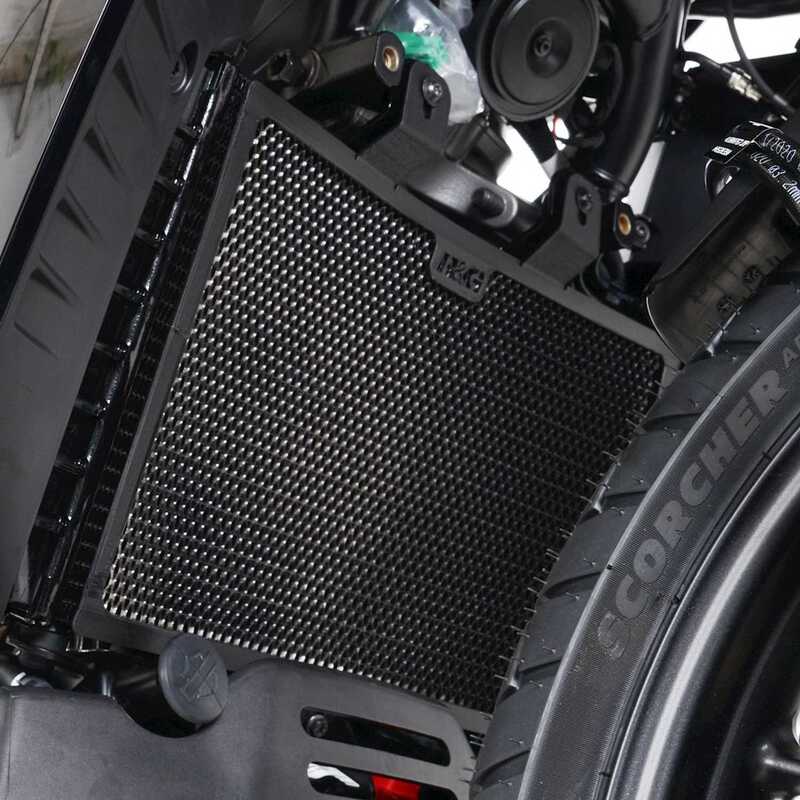 Protection de radiateur R&G RACING noir – Harley-Davidson