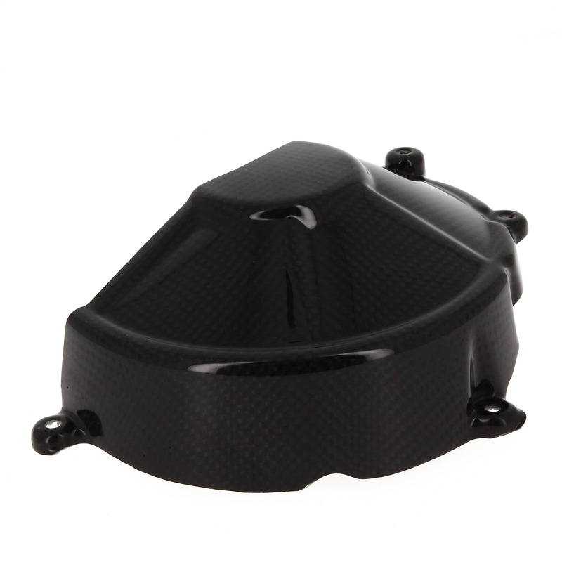 Couvercle de carter d’embrayage LIGHTECH carbone brillant