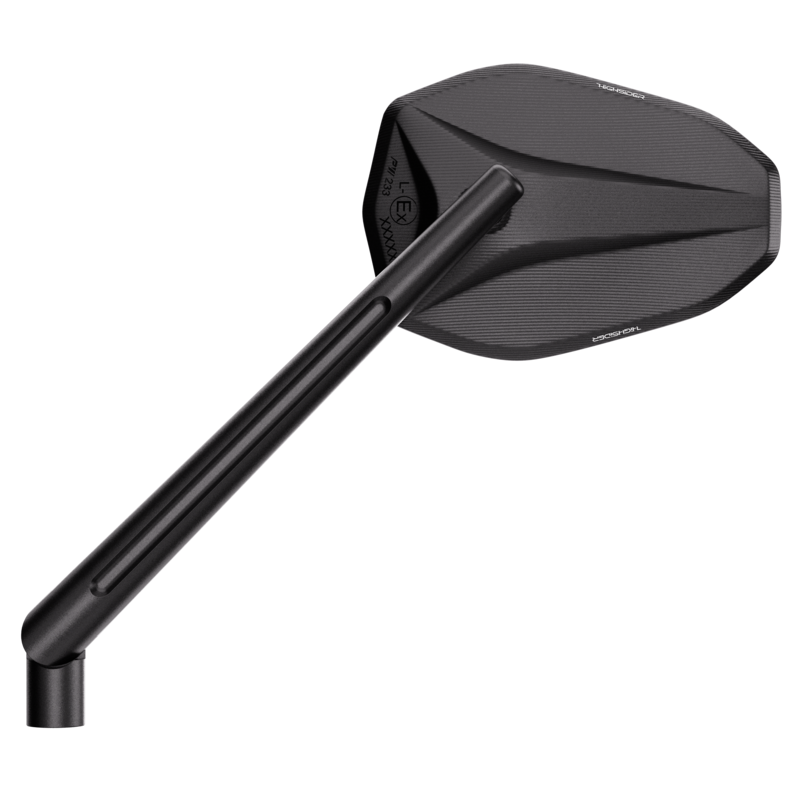 Rétroviseur de guidon HIGHSIDER pro Victory-X – noir – l&rsquo;unité