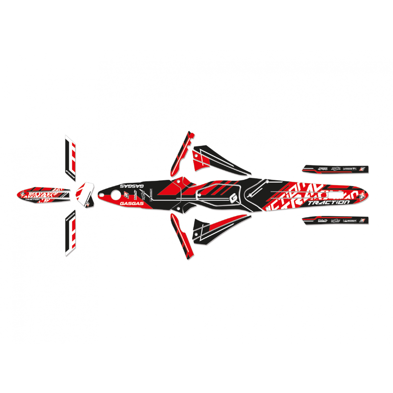 Kit déco BLACKBIRD Traction