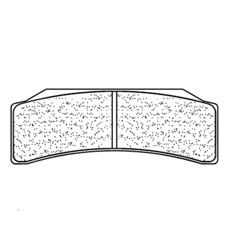 Plaquettes de frein CL BRAKES Racing métal fritté – 1251C60