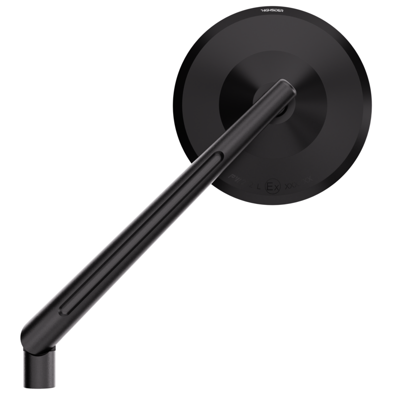 Rétroviseur de guidon HIGHSIDER pro Montana-Blast – noir – l&rsquo;unité