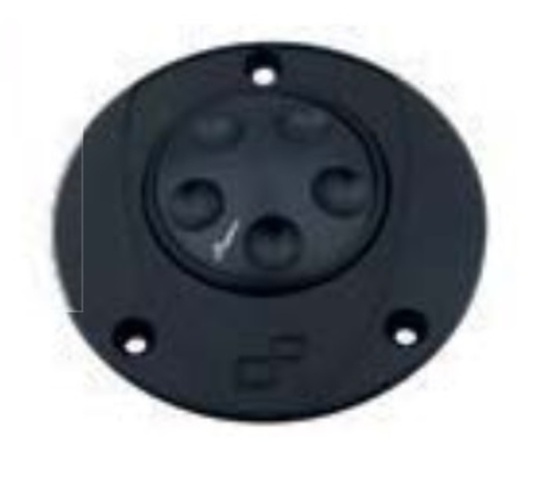 Bouchon de réservoir LIGHTECH - Push/Pull - Noir