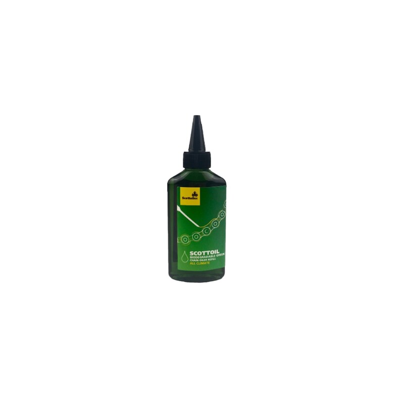 Lubrifiant vert biodégradable SCOTTOILER pour graisseur de chaîne électronique – 125 ml