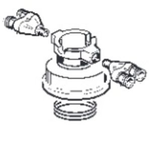 kit de fixation pivotante FASEP avec vis