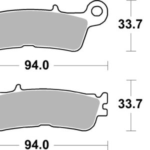 Plaquettes de frein BREMBO Off-Road métal fritté – 07YA55SX