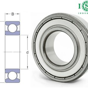Roulement ISB E-bike 618/8 ZZ 8X16X5