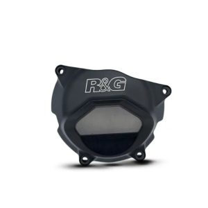 Couvre-carter gauche (alternateur) R&G RACING PRO noir