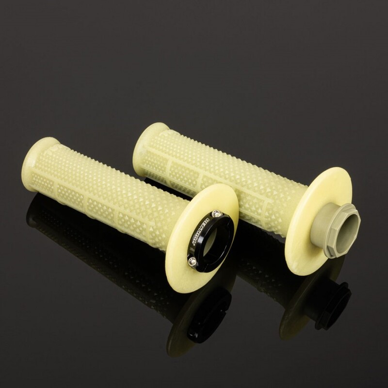 Revêtements RENTHAL MX R-Works Lock-On Aramid Tapered – semi-gaufré