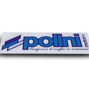Autocollant rectangulaire POLINI PVC 100x34cm