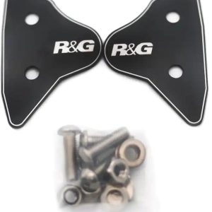 Cache-orifices rétroviseur R&G RACING – noir