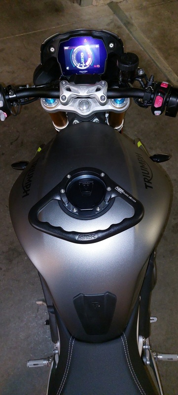 Poignée de réservoir A-SIDER Black Edition