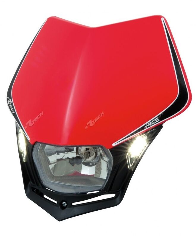 Plaque phare + phare RACETECH V-Face LED