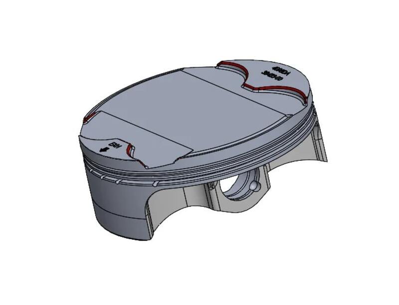 Kit piston forgé WÖSSNER Ø96mm