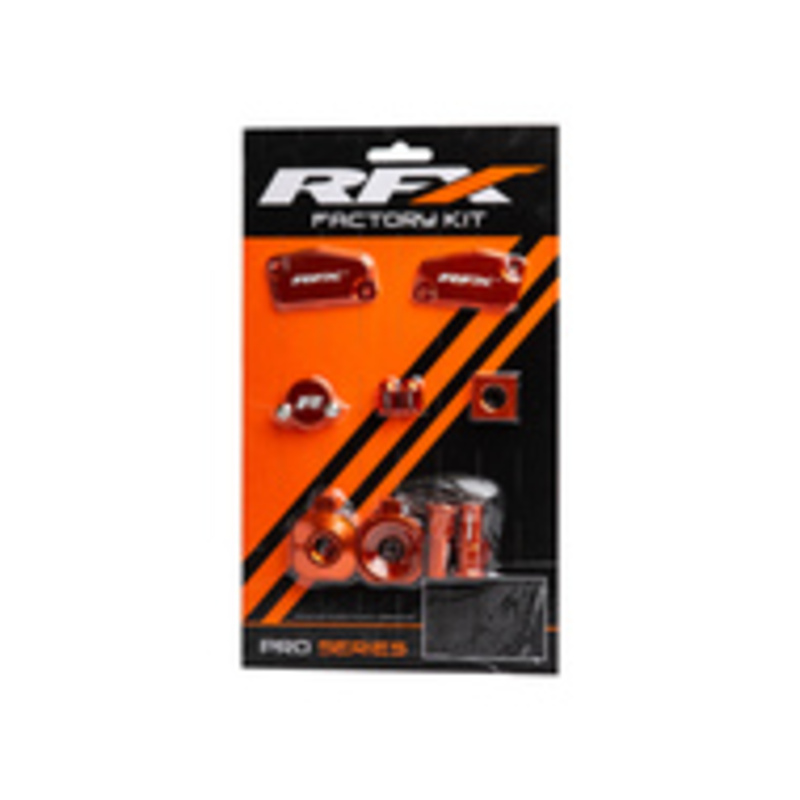 Kit d’habillage anodisé RFX Factory – rouge