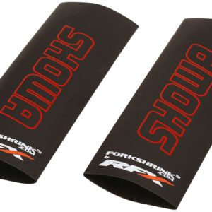 Protection de fourche supérieure RFX Race Series Forkshrink logo Showa – rouge