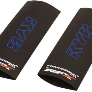 Protection de fourche supérieure RFX Race Series Forkshrink logo KYB – bleu