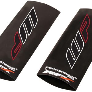 Protection de fourche supérieure RFX Race Series Forkshrink logo WP – blanc/rouge