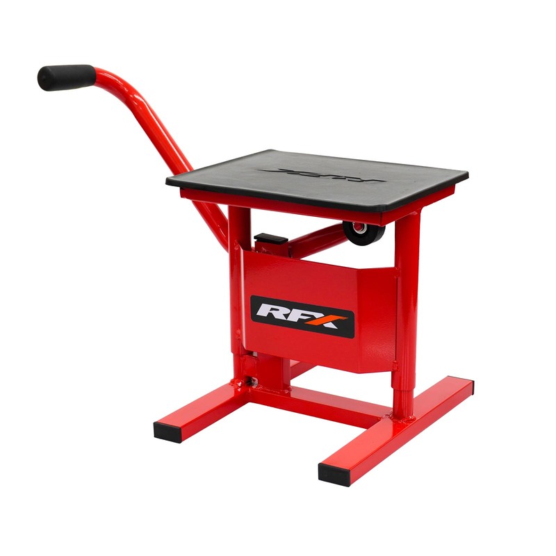 Lève-moto RFX Pro Series mono-pilier en H – rouge