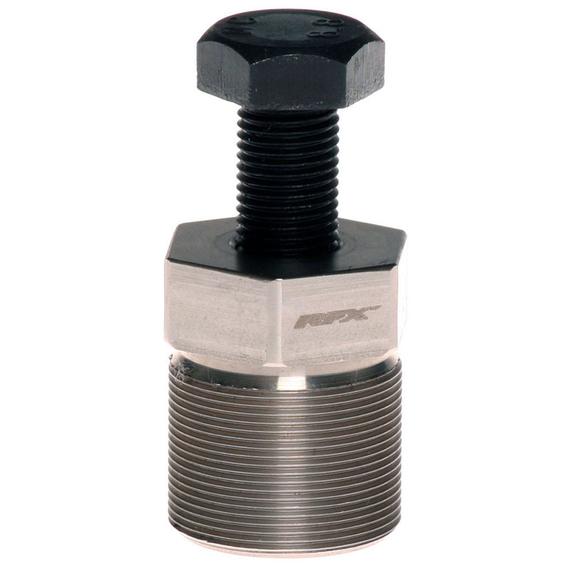 Arrache-volant d&rsquo;allumage RFX Race M27xP1.0 – filetage extérieur/pas à droite – argent