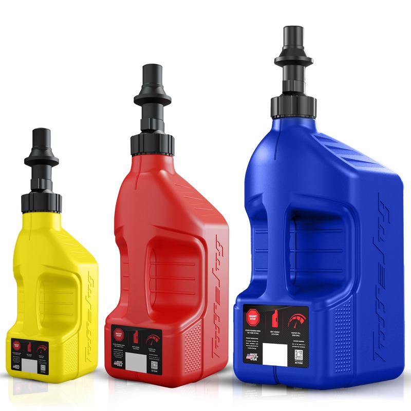 Bidon d’essence TUFF JUG rouge avec bouchon Ripper 2.5G/10L