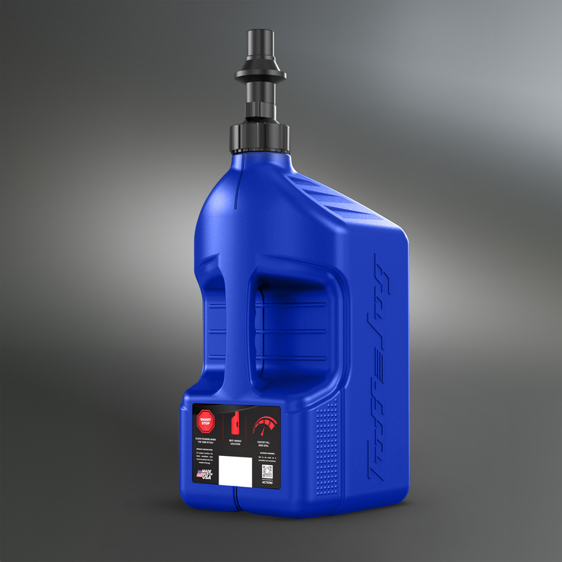 Bidon d’essence TUFF JUG bleu avec bouchon Ripper 5G/20L
