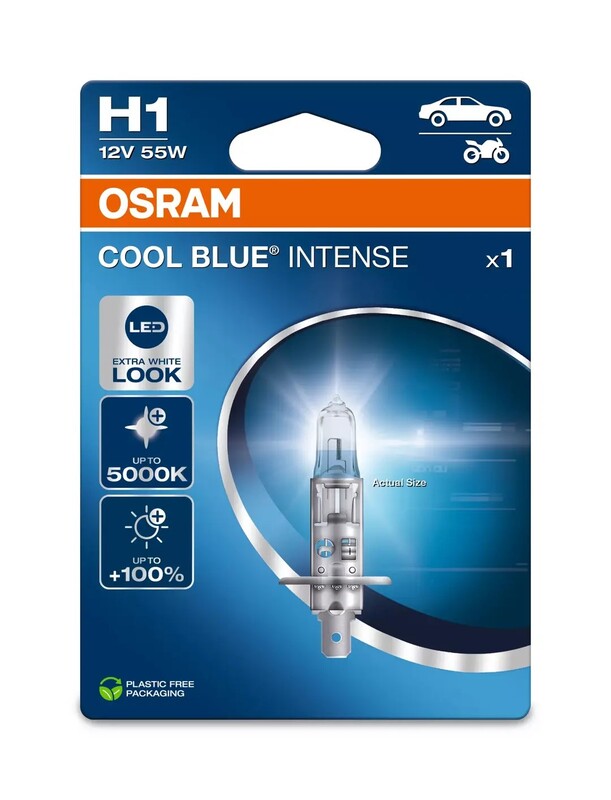 Ampoule OSRAM Cool Blue Intense Bulb H1 12V/55W - x1