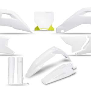 Kit plastiques complet avec protections de fourche UFO – couleur OEM