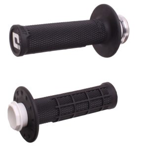 Revêtements ODI Micro-X Lock-On semi-gaufré – noir/argent