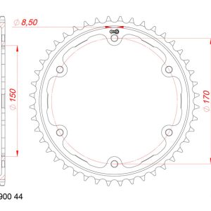 Couronne AFAM acier standard – 525