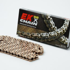 Chaine de transmission EK CHAIN 520 ZVX3 – Joints Nx-Ring – attache à riveter