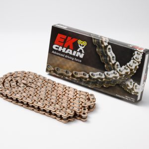 Chaine de transmission EK CHAIN 525 ZVX3 – Joints Nx-Ring – attache à riveter