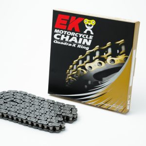 Chaine de transmission EK CHAIN 530 ZVX3 – Joints Nx-Ring – attache à riveter