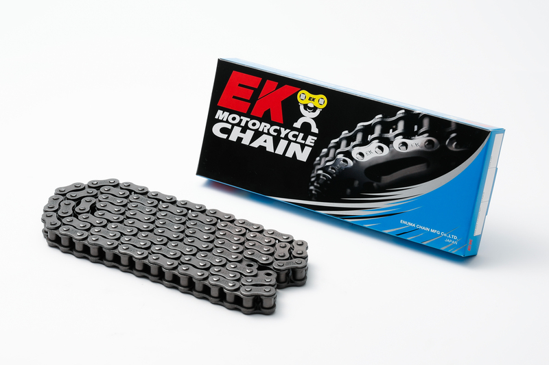 Chaine de transmission EK CHAIN 428 DEH - attache rapide type clip