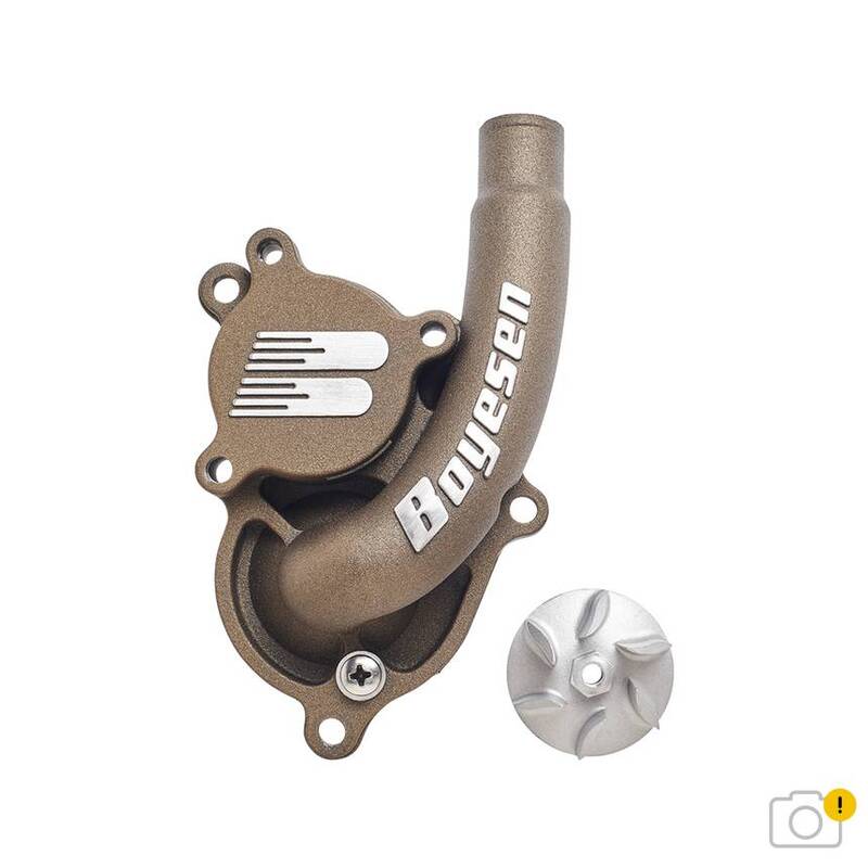 Couvercle de pompe à eau + turbine BOYESEN SuperCooler – magnésium