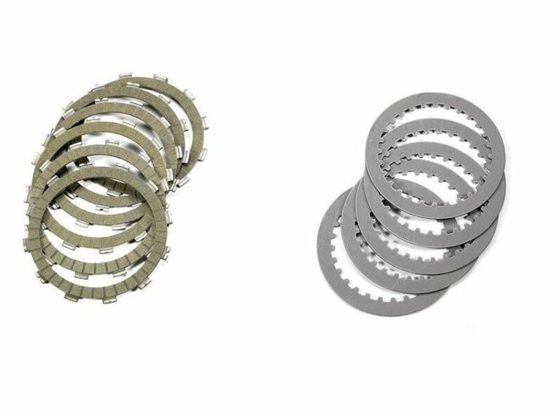 Kit disques garnis + lisses d'embrayage NEWFREN Standard