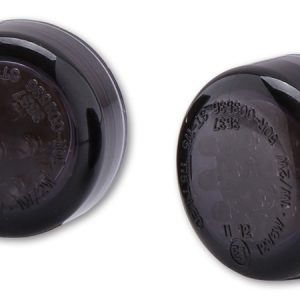 Clignotant LED HIGHSIDER smart Micro Disc homologué – verre fumé – la paire