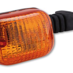 Clignotant HIGHSIDER smart Duc Style homologué – verre orange – l&rsquo;unité