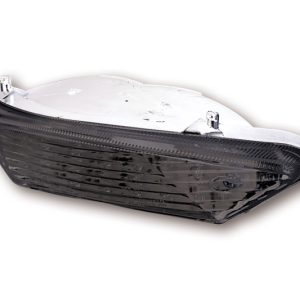 Feu arrière LED style Honda HIGHSIDER smart homologué – verre fumé – l&rsquo;unité