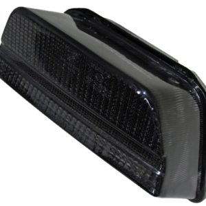 Feu arrière LED style Kawasaki HIGHSIDER smart homologué – verre fumé – l&rsquo;unité
