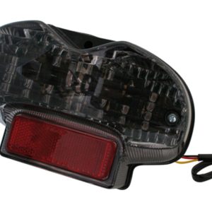 Feu arrière LED style Suzuki HIGHSIDER smart homologué – verre fumé – l&rsquo;unité