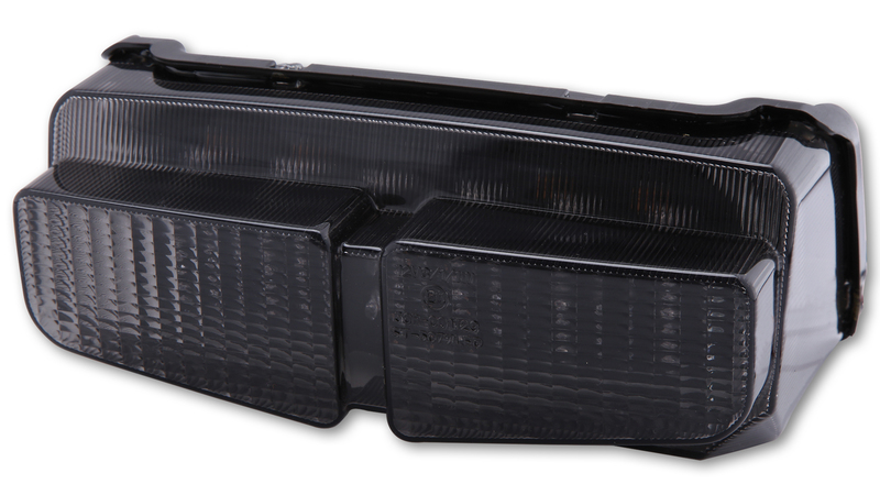 Feu arrière LED style Yamaha HIGHSIDER smart homologué - verre fumé - l'unité