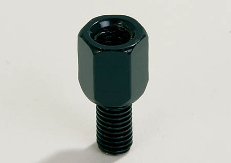 Adaptateur de rétroviseur HIGHSIDER smart M8 filetage à gauche M8 - noir
