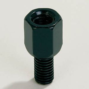 Adaptateur de rétroviseur HIGHSIDER smart M8 filetage à gauche M10 – noir