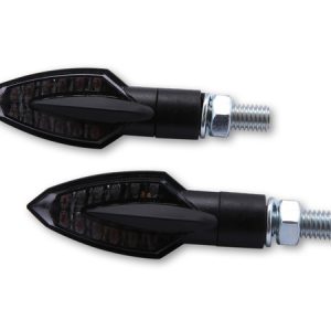 Clignotant LED HIGHSIDER smart Vinci homologué – verre fumé – la paire