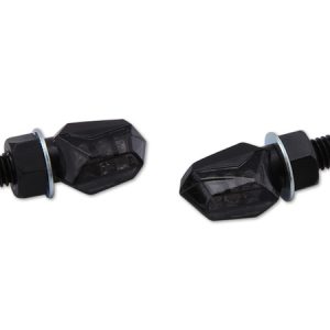 Clignotant LED HIGHSIDER smart Tiny homologué – verre fumé – la paire